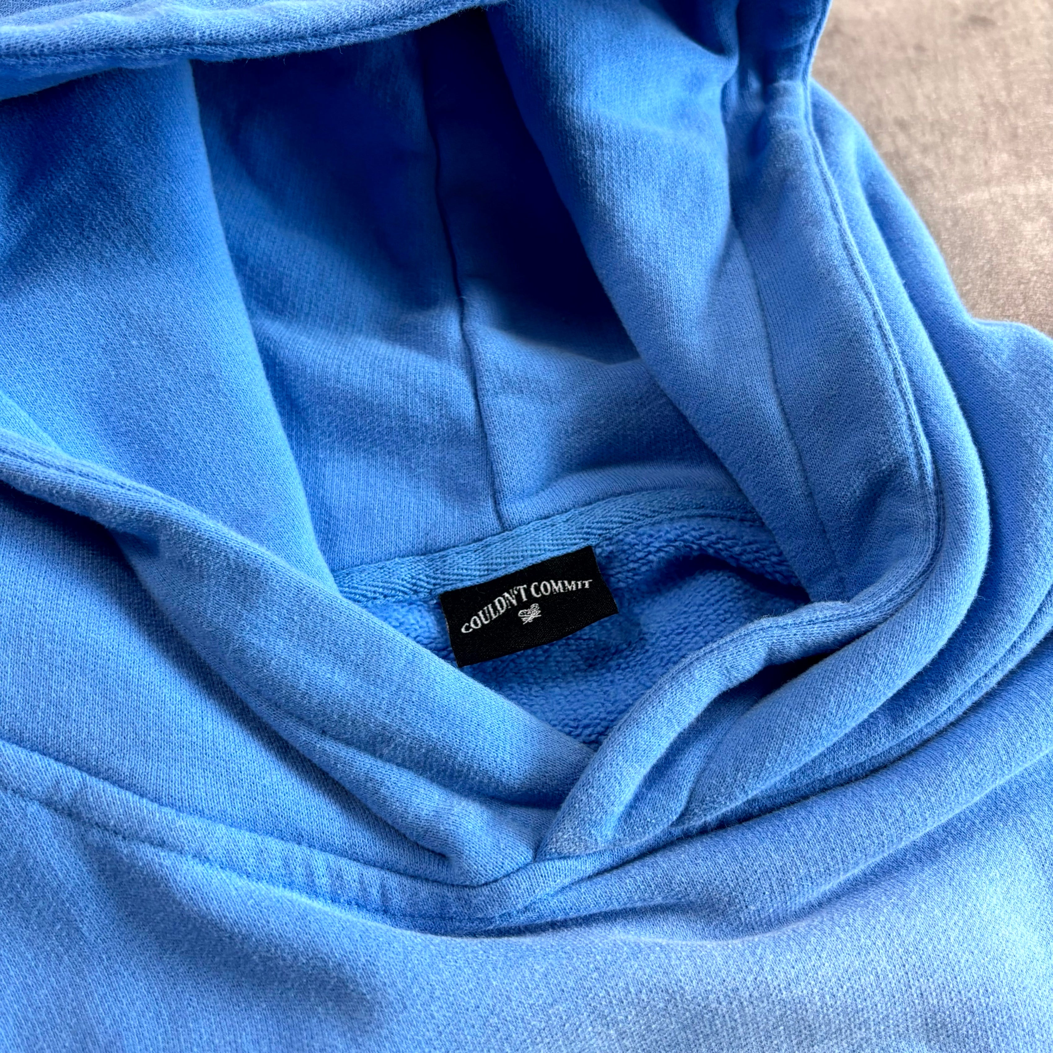 Couldn't Commit Hoodie "Blue Italy"