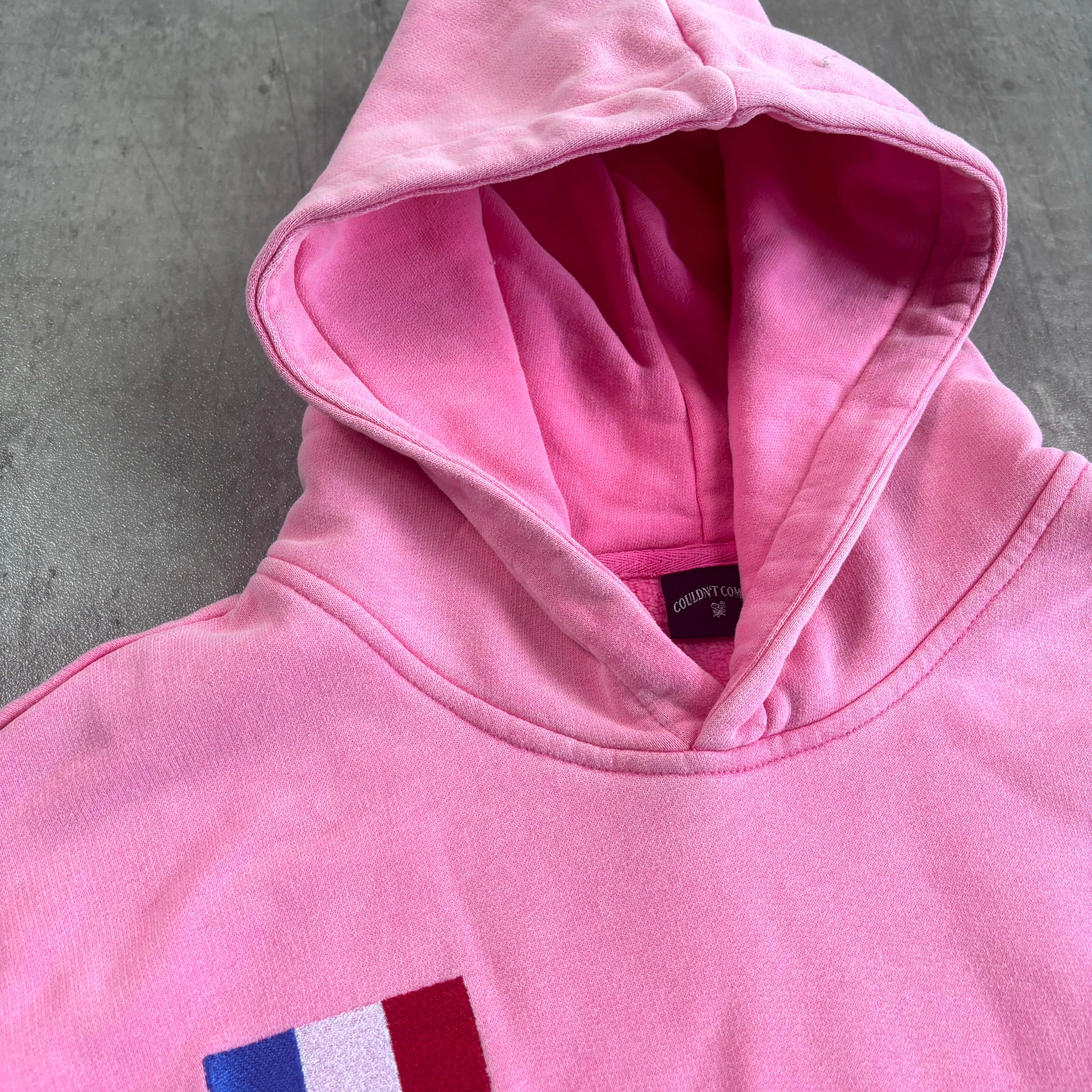 Couldn't Commit Hoodie "Pink France"