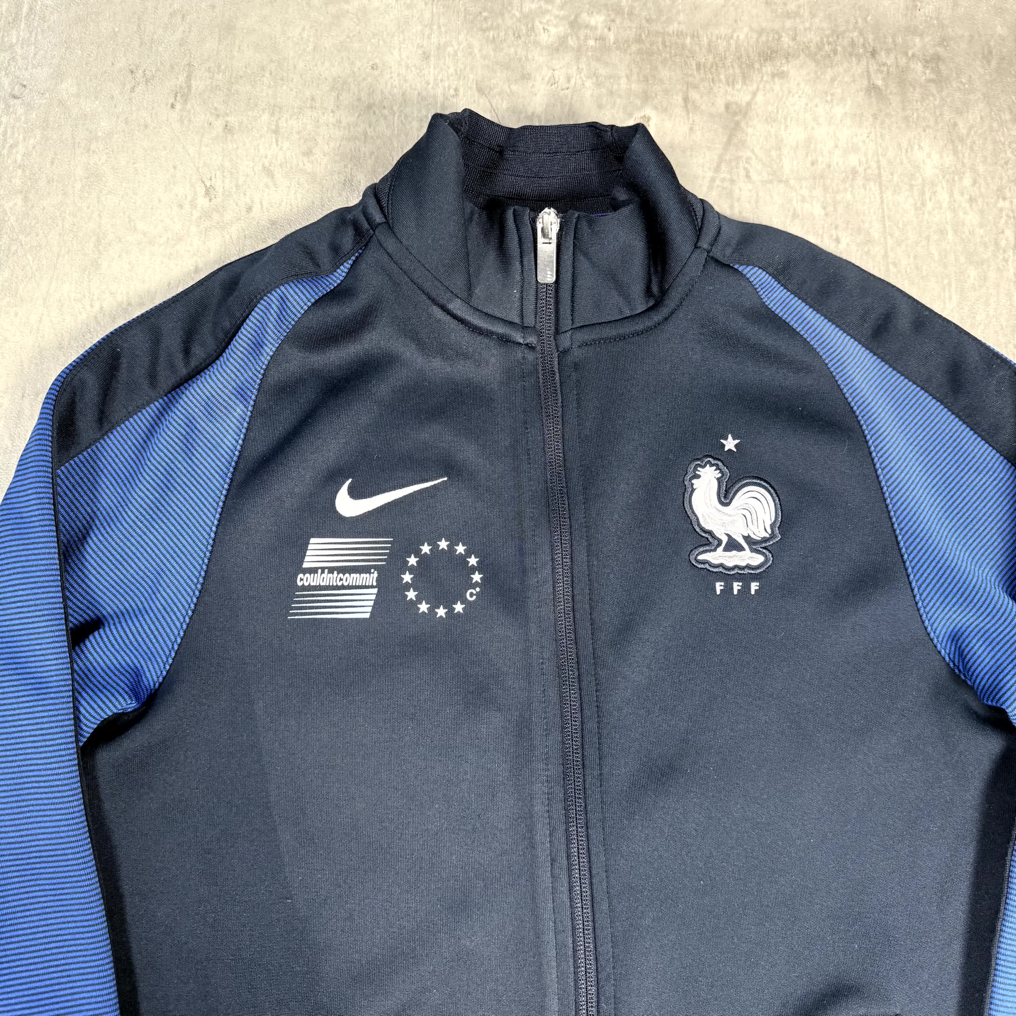 Couldn't Commit x Nike Vintage Jacke Frankreich S