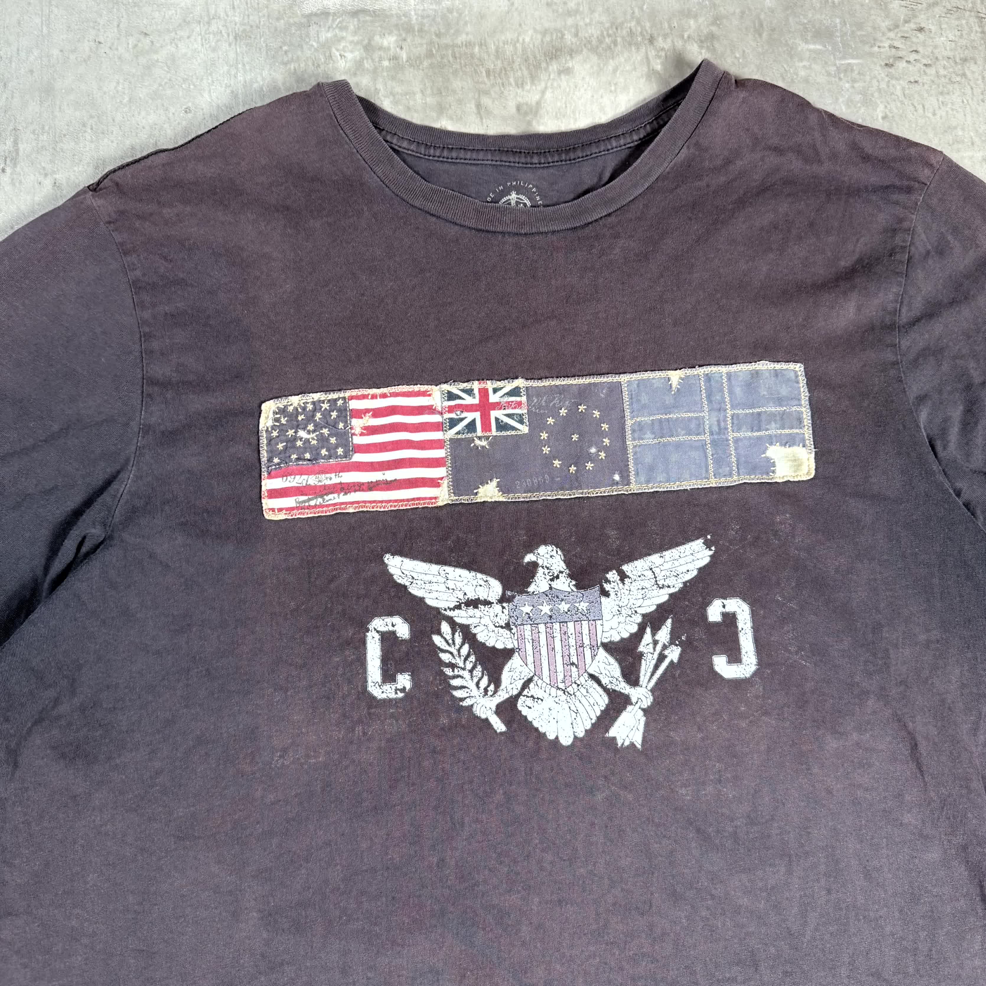 Couldn't Commit x Ralph Lauren Sunfaded Shirt L