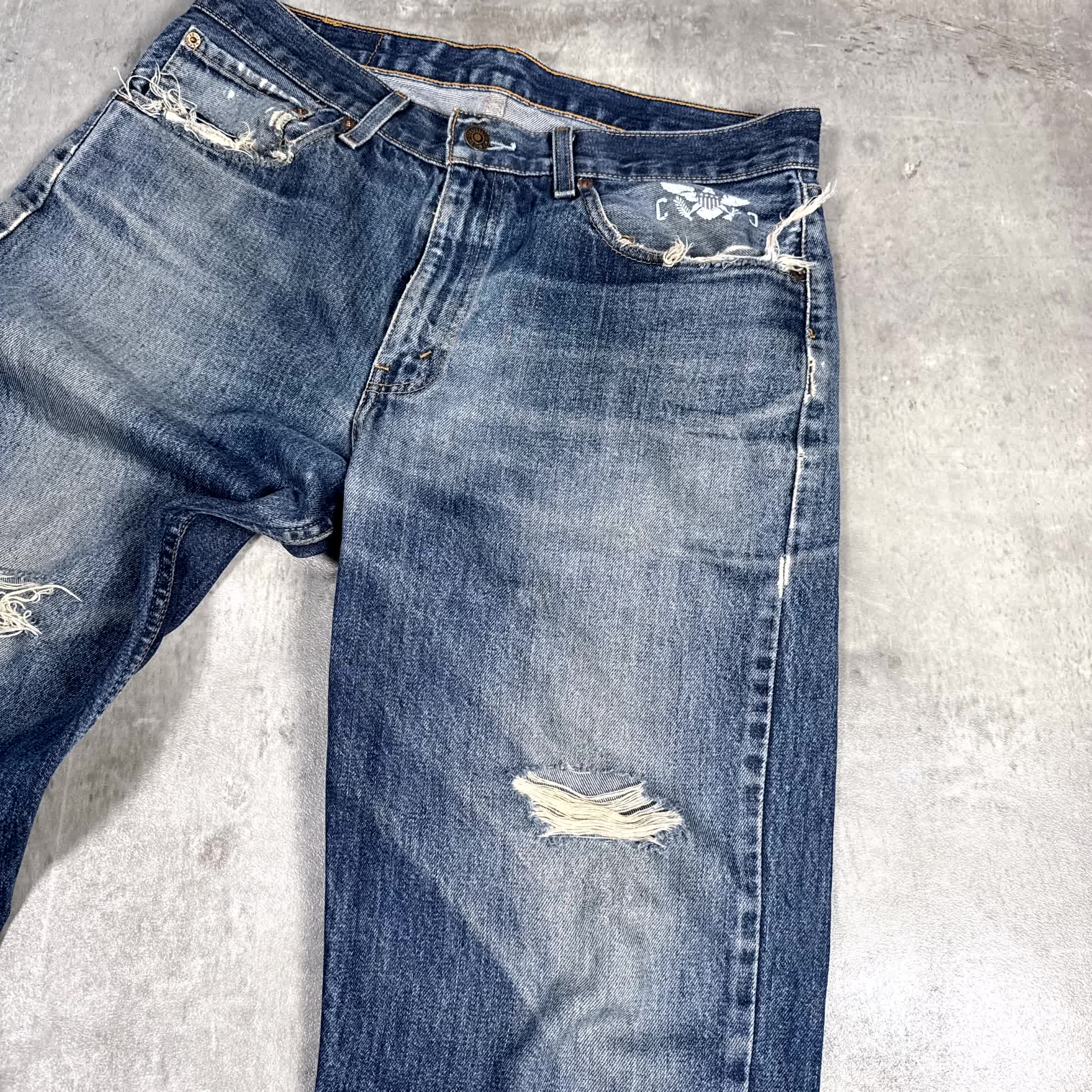 Couldn't Commit x Levi's Vintage Jeans M