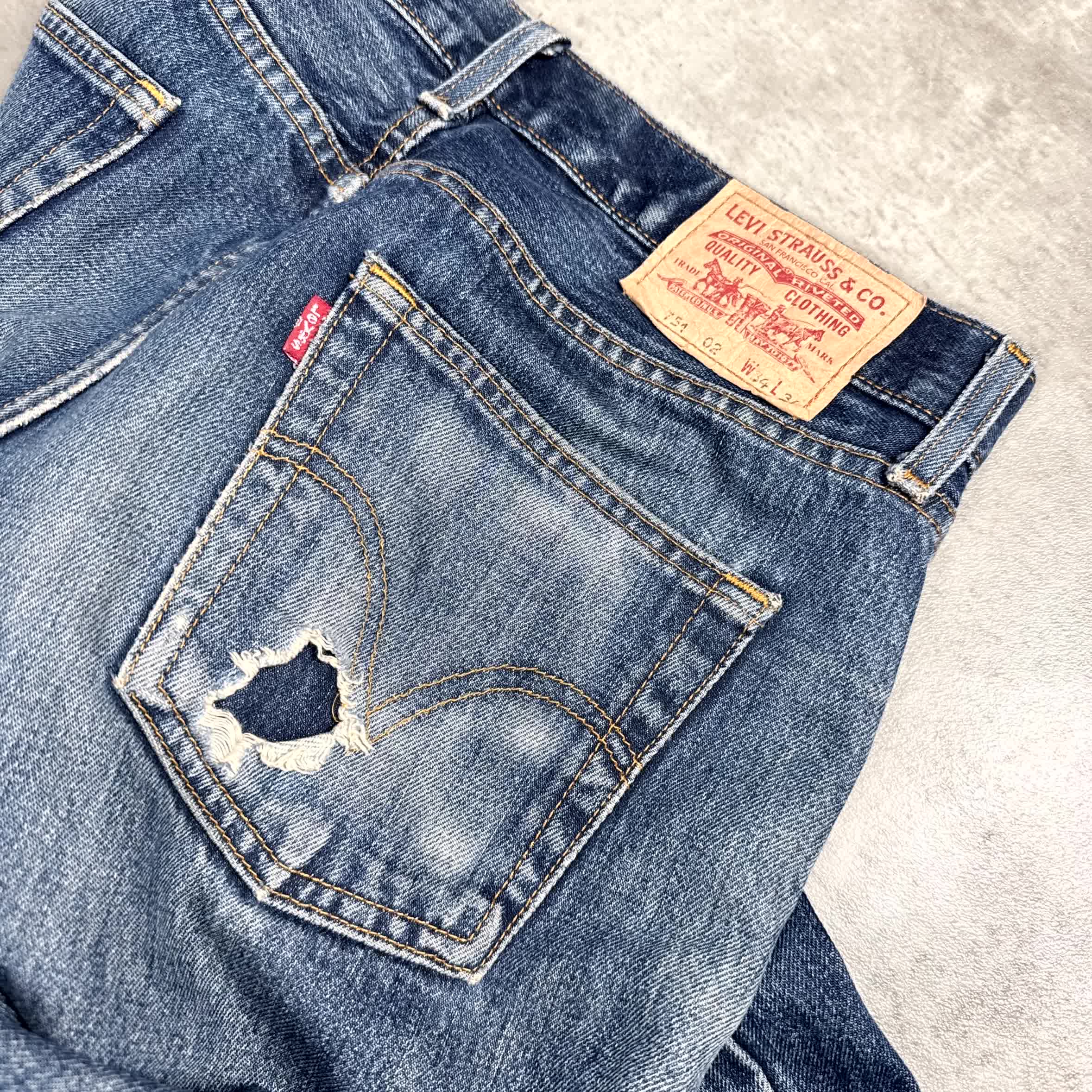 Couldn't Commit x Levi's Vintage Jeans M
