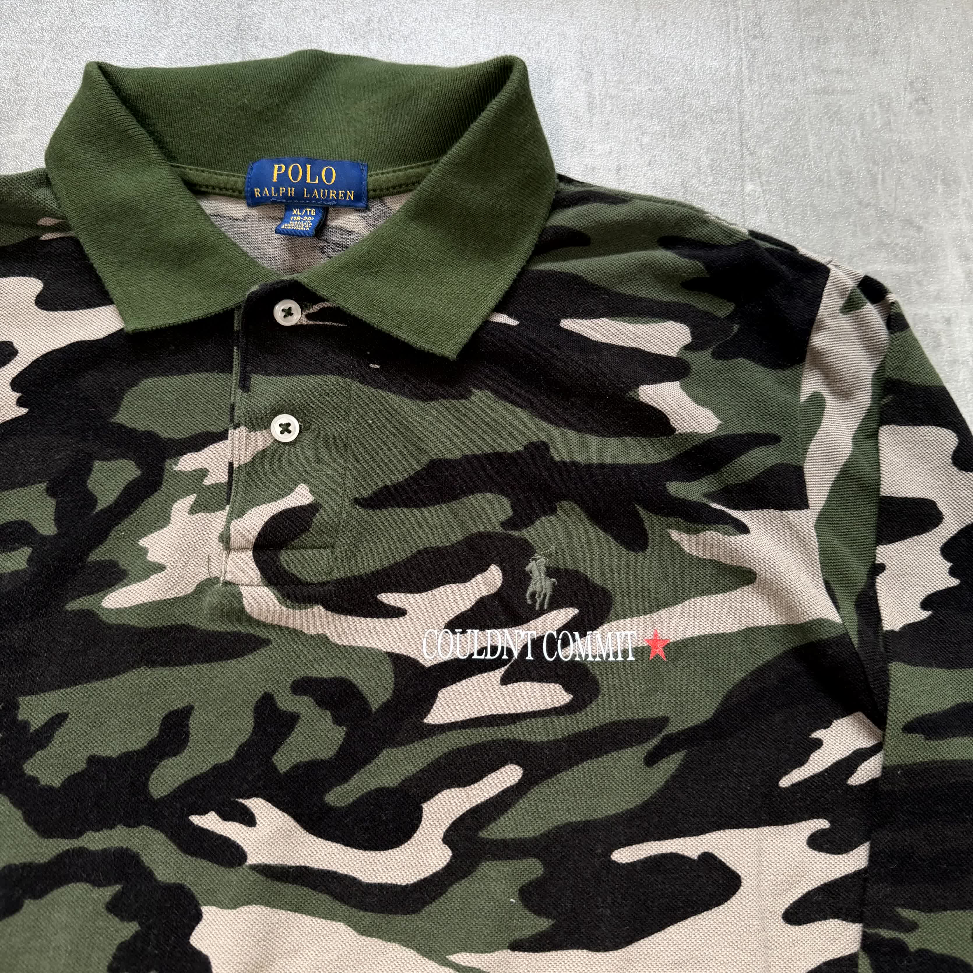 Couldn't Commit x Ralph Lauren Longsleeve | M