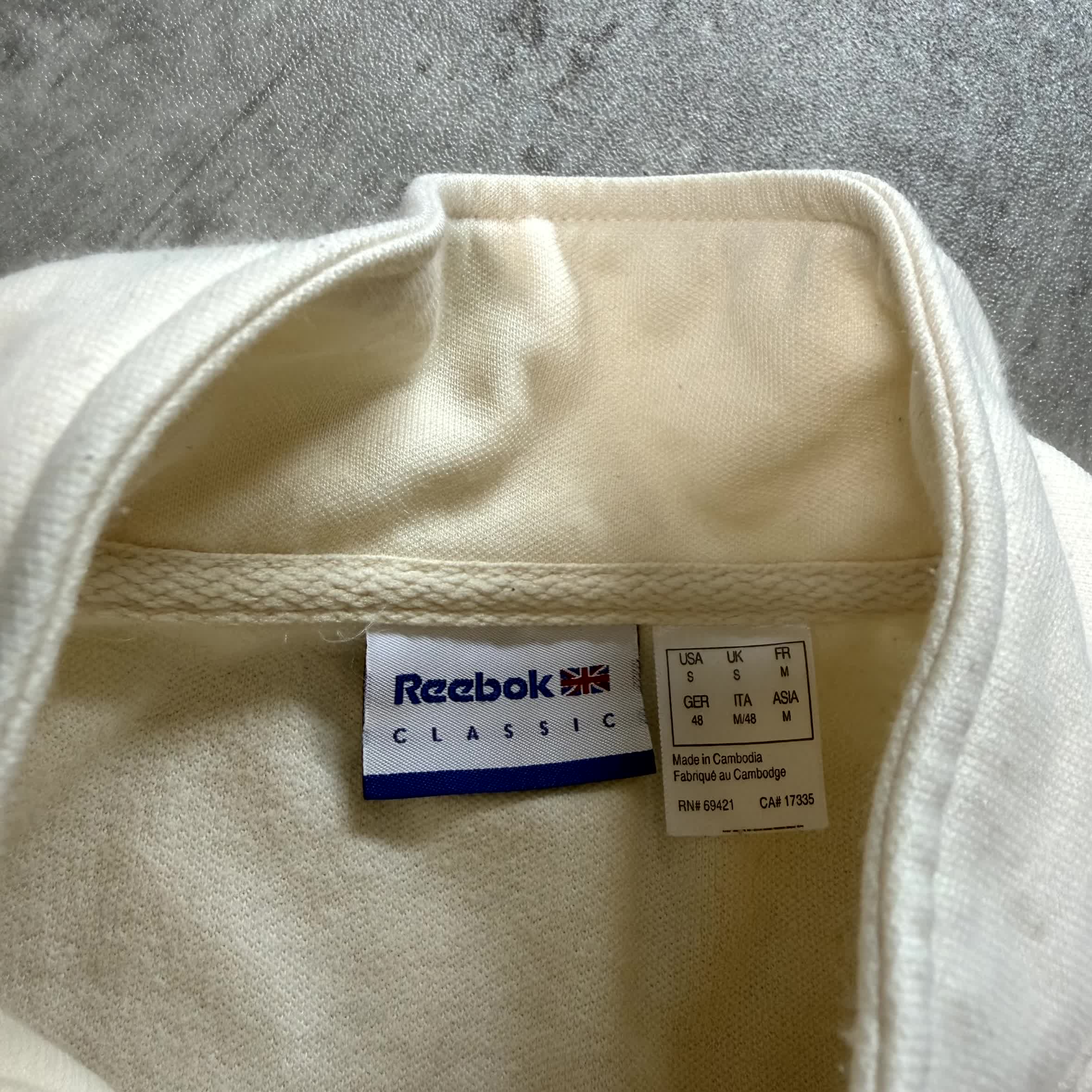 Couldn't Commit x Reebok Zipper | M