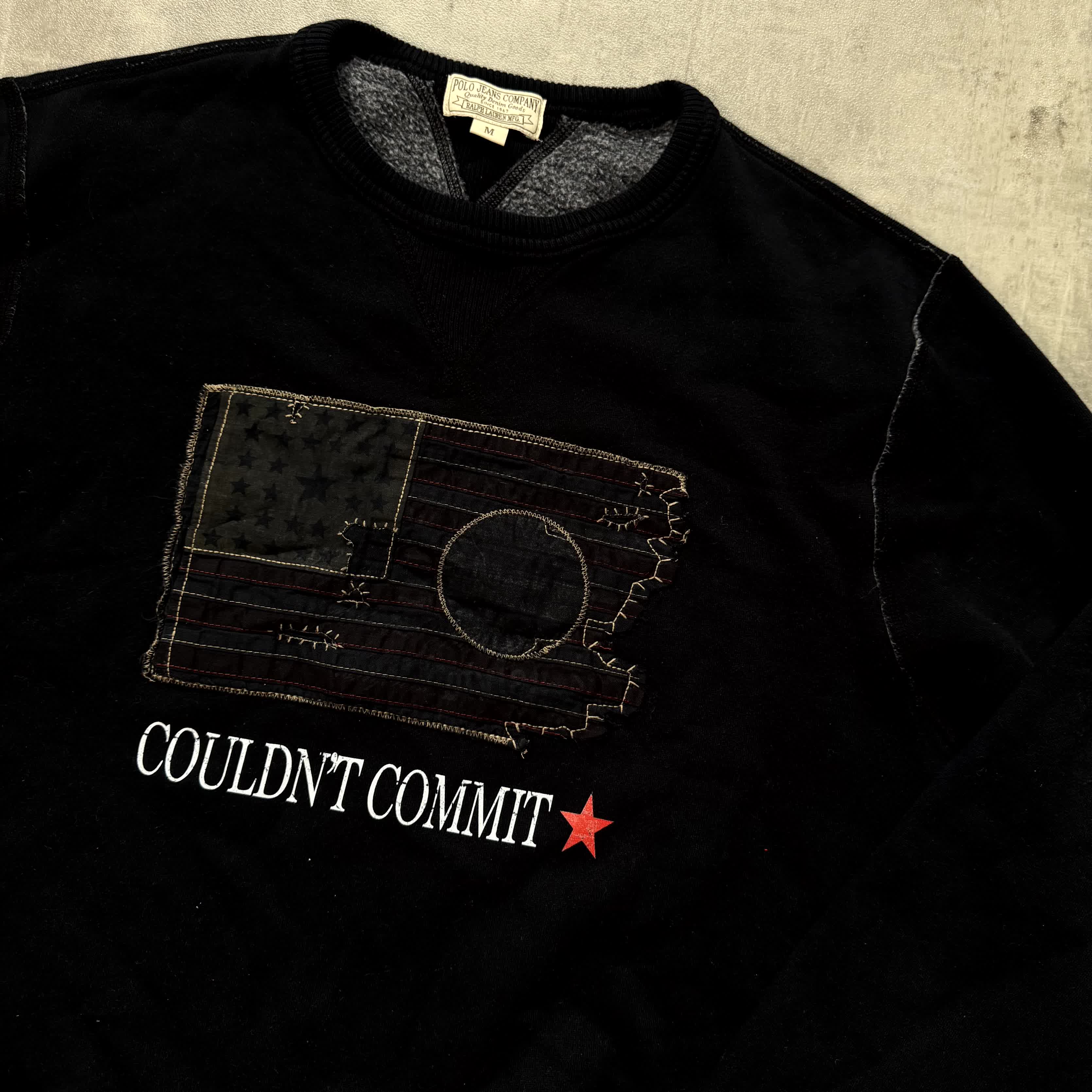 Couldn't Commit x Ralph Lauren Sweater | M