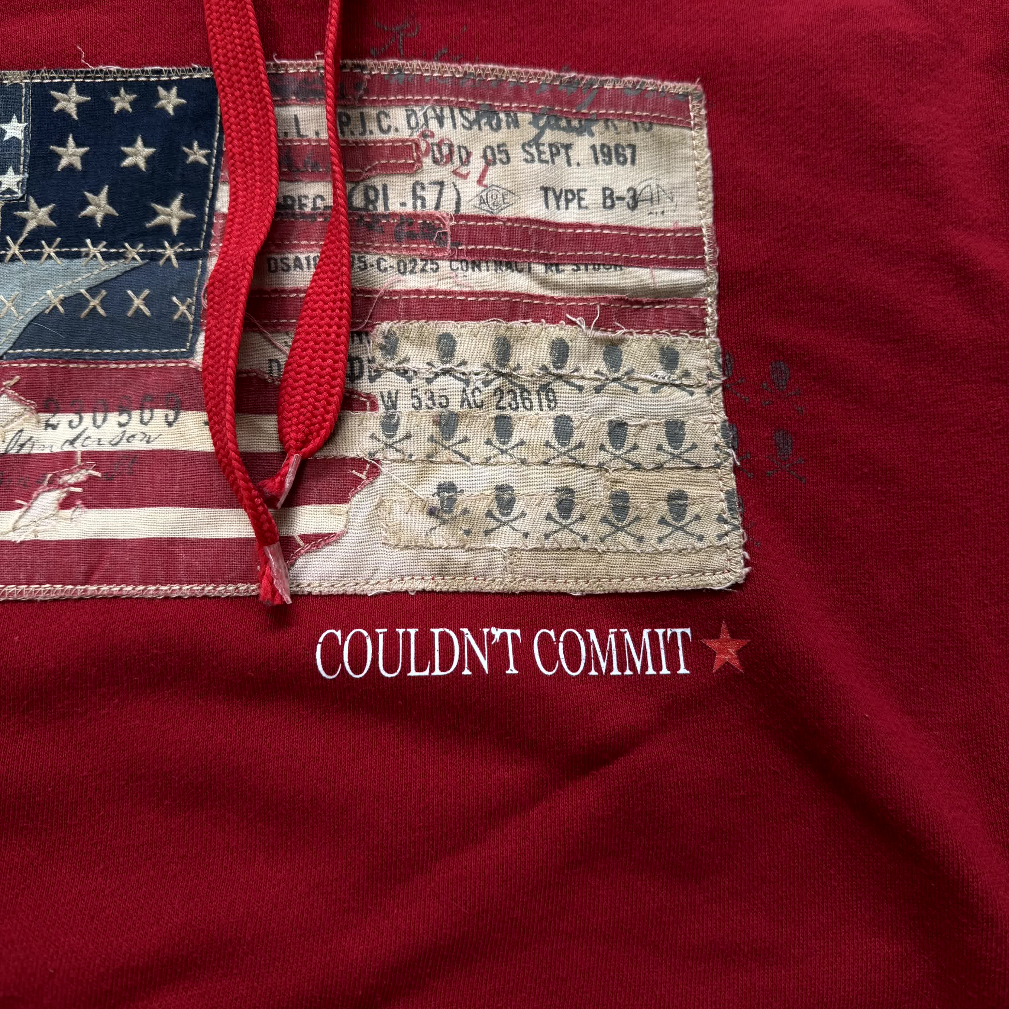 Couldn't Commit x Ralph Lauren Hoodie | XL