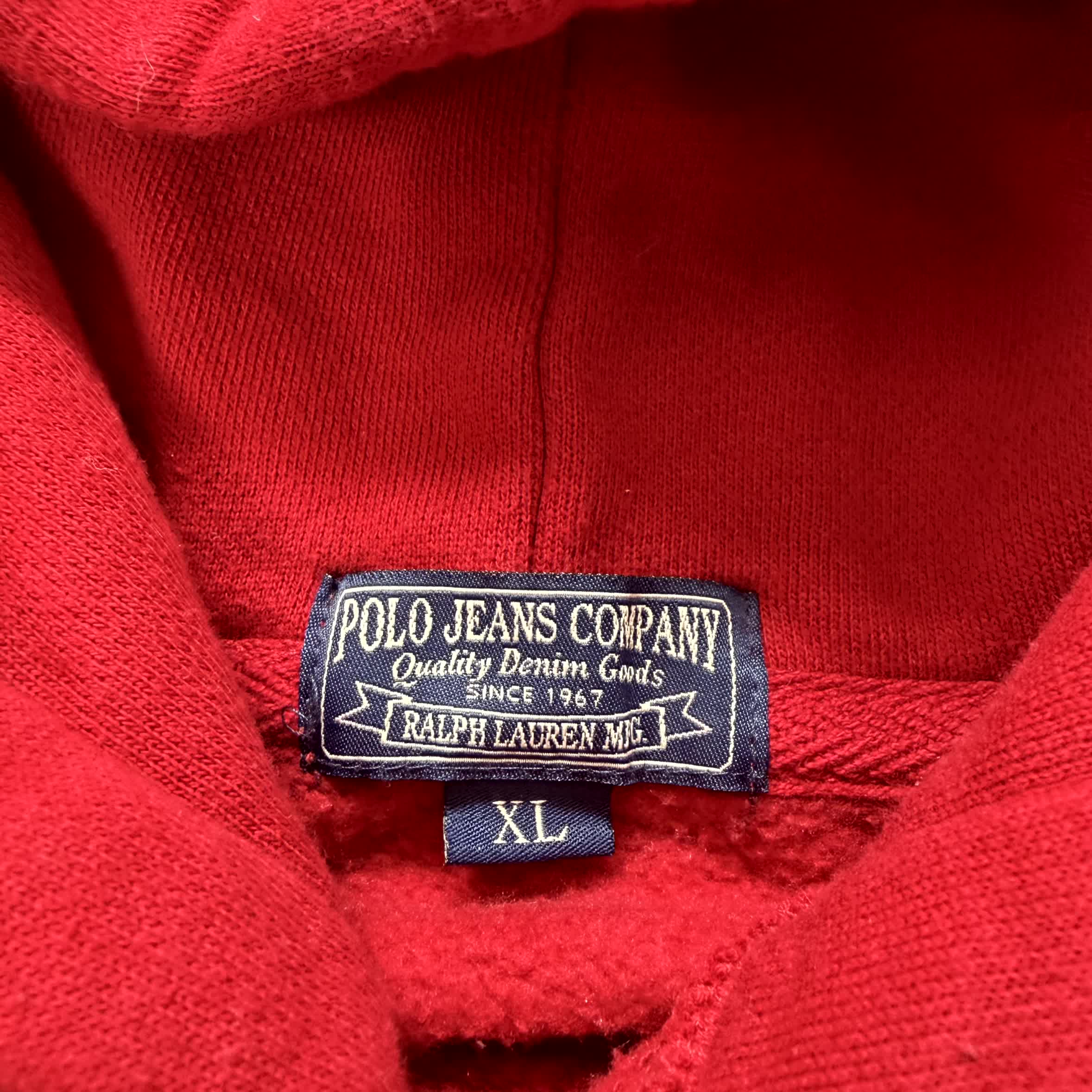 Couldn't Commit x Ralph Lauren Hoodie | XL